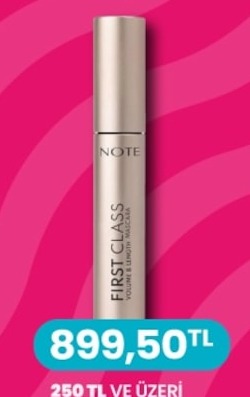 Note First Class Volume & Length Mascara