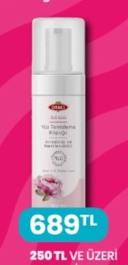 Otaci Gül Kızı Yüz Temizleme Köpügü Anindave Doremit Etkili