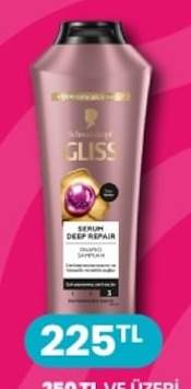 Schwarzkopf Gliss Serum Deep Repair Shampoo 500 Ml