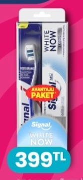 Signal White Now Diş Macunu Ve Diş Fırçası Avantaj Paketi