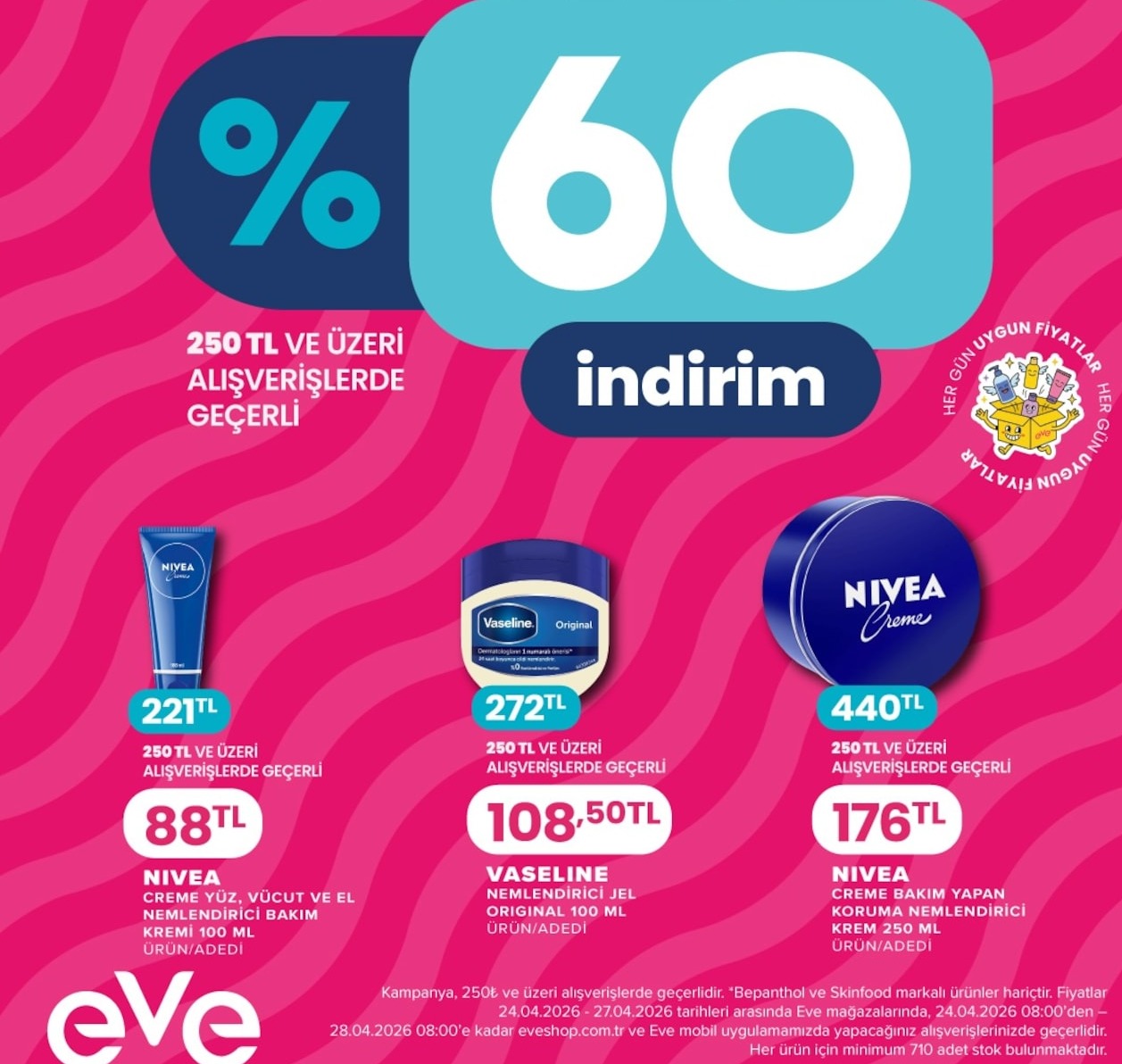 Nivea Creme Yüz, Vücut Ve El Nemlendirici Bakım Kremi 100 Ml