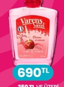 Varens Sweet Pomme D'Amour Eau De Parfum 75Ml