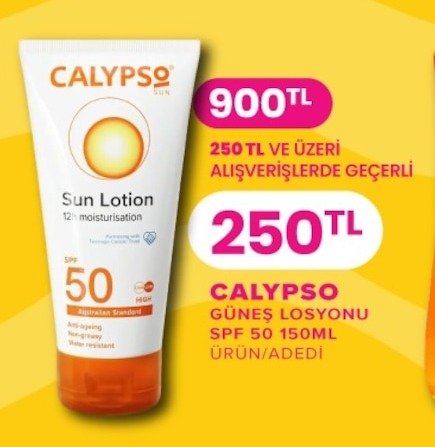 Calypso Sun Lotion Spf 50 150Ml