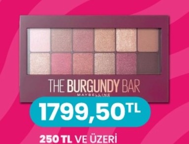 The Burgundy Bar Eyeshadow Palette