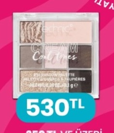 Technic Cream Cool Tones Eyeshadow Palette