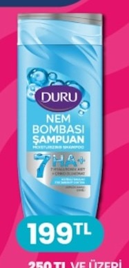 Duru Nem Bombası Şampuan 500 Ml