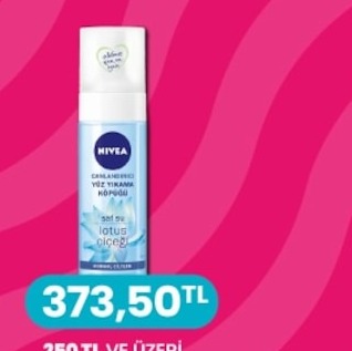 Nivea Canlandırıcı Lotus Çiçeği Yüz Yıkama Köpüğü