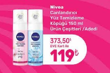 Nivea Canlandırıcı Yüz Temizleme Köpüğü 150Ml