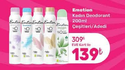 Emotion Kadın Deodorant 200Ml