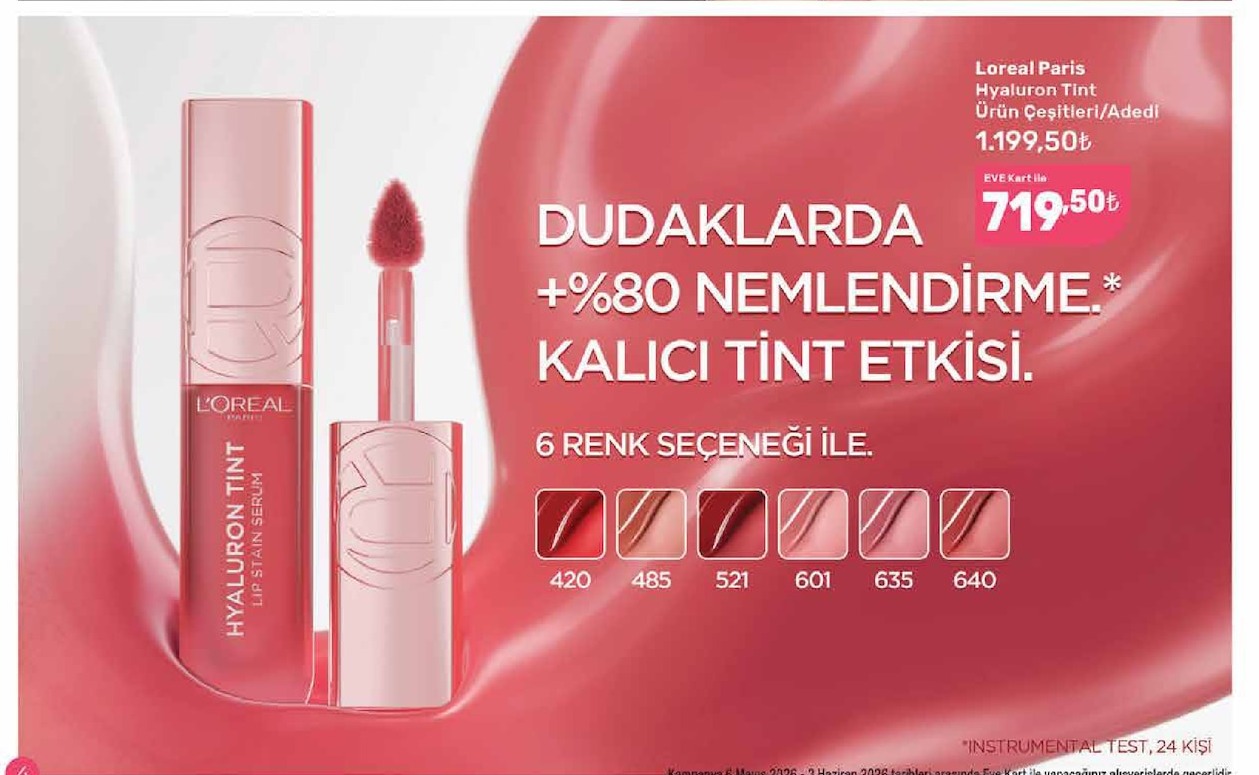 L'Oréal Paris Hyaluron Tint Lip Stain Serum