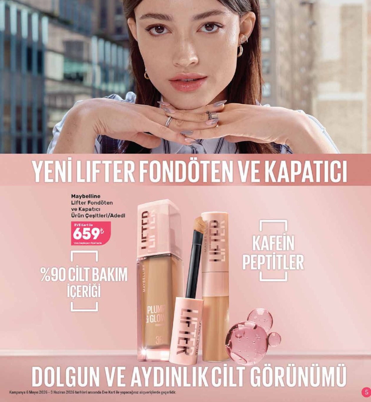 Maybelline Lifter Fondöten Ve Kapatıcı
