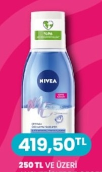 Ni̇vea Çift Etkili Göz Makyaj Temizleyici 125Ml