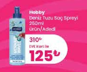 Hobby Deniz Tuzu Saç Spreyi 250Ml
