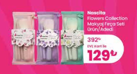 Nascita Flowers Collection Makyaj Firça Seti