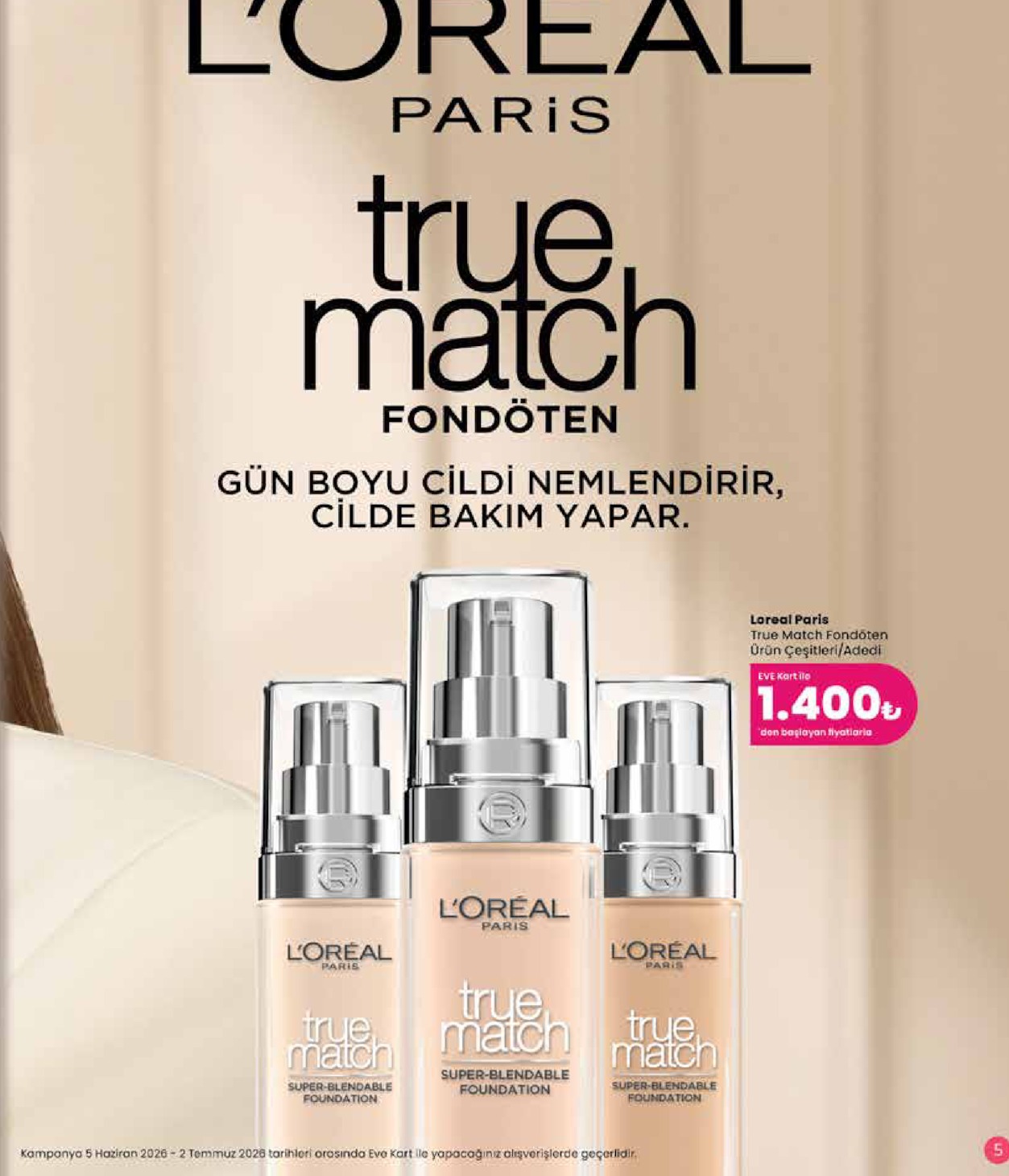 L'Oreal Paris True Match Fondöten