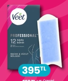 Veet Professional 12 Ağda Bandı
