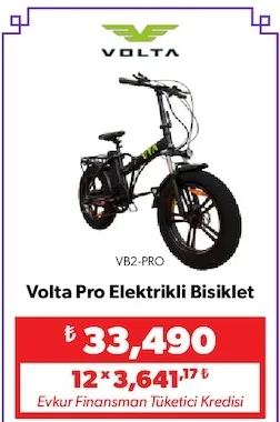 Volta Pro Elektrikli Bisiklet