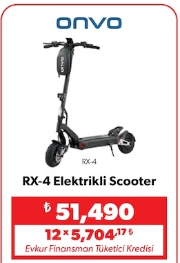 Onvo Rx-4 Elektrikli Scooter