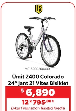 Ümit 2400 Colorado 24" Jant 21 Vites Bisiklet