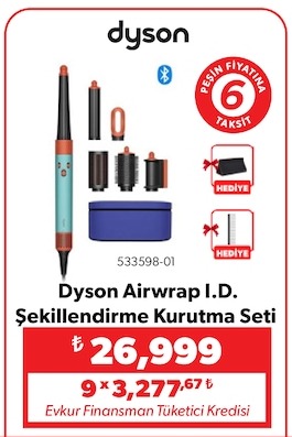 Dyson Airwrap I.D. Şekillendirme Kurutma Seti