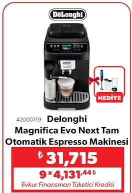 Delonghi Magnifica Evo Next Tam Otomatik Espresso Makinesi