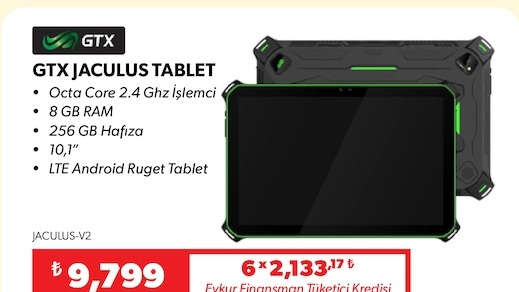 Gtx Jaculus Tablet