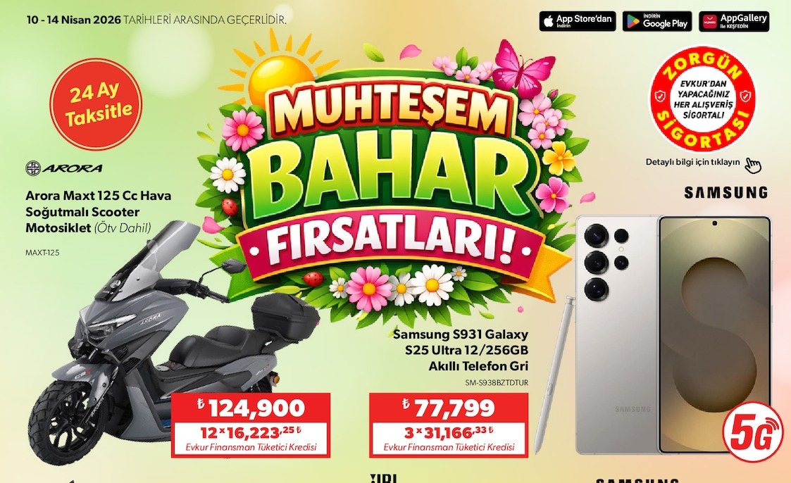 Arora Maxt 125 Cc Hava Soğutmalı Scooter