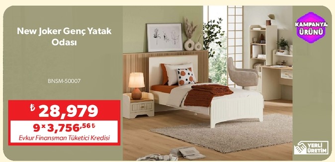 New Joker Genç Yatak Odası