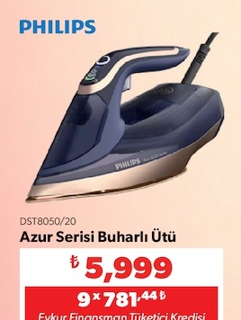 Philips Azur Serisi Buharlı Ütü
