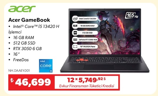 Acer Gamebook