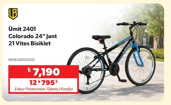 Ümit 2401 Colorado 24 Jant 21 Vites Bisiklet