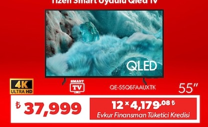 Samsung Qled 55" Smart Tv