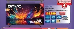 Onvo 65V980F30A 65" Frameless 4K Oled Google Tv