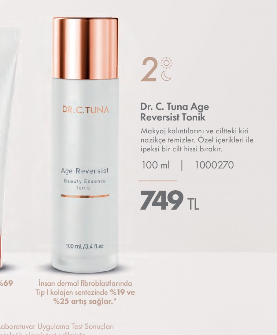 Dr. C. Tuna Age Reversist Tonik 100Ml