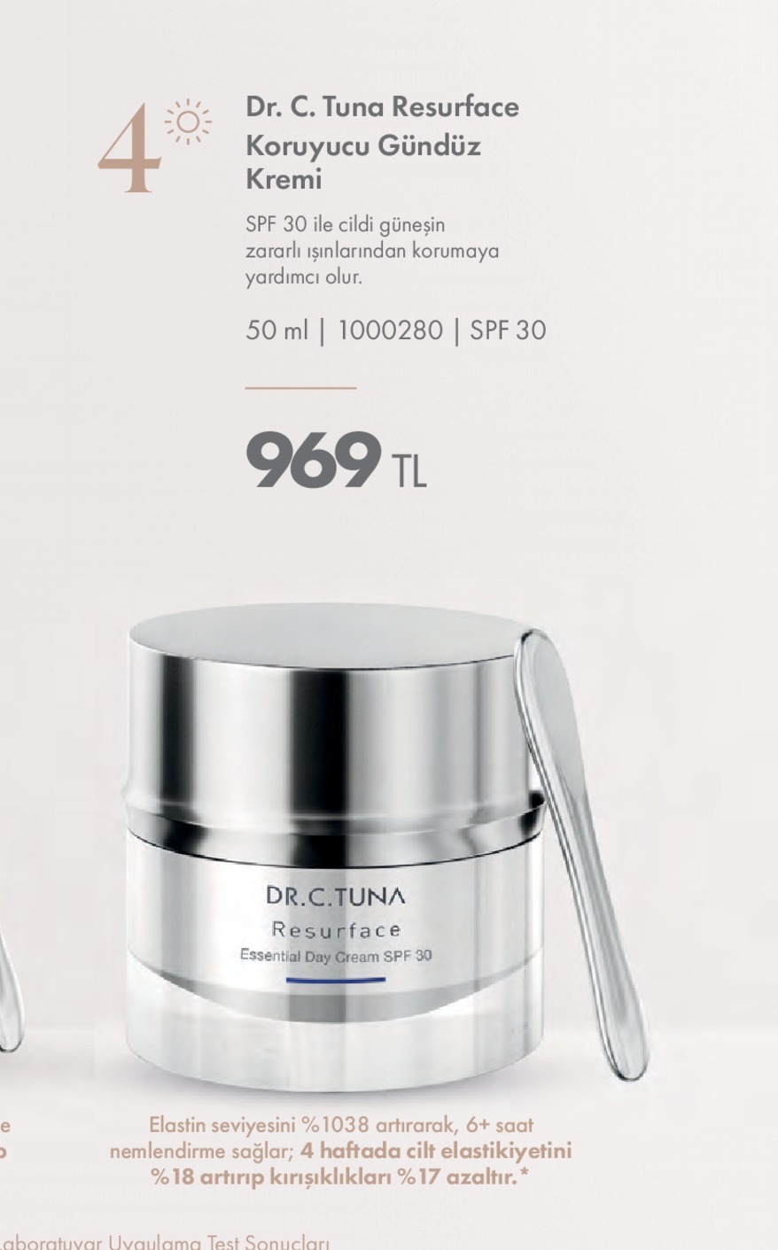 Dr. C. Tuna Resurface Koruyucu Gündüz Kremi 50 Ml