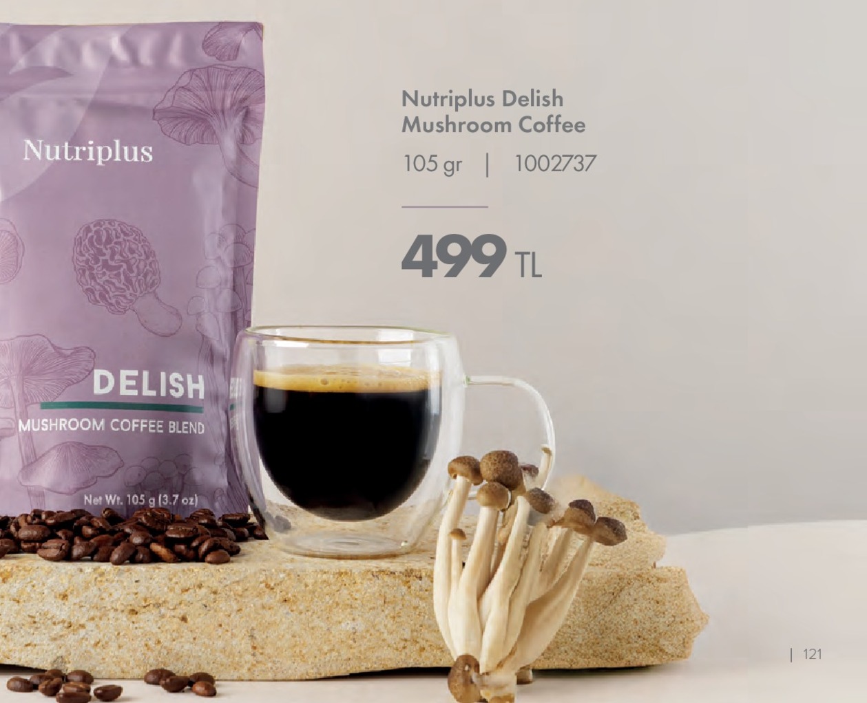 Nutriplus Delish Mushroom Coffee 105G
