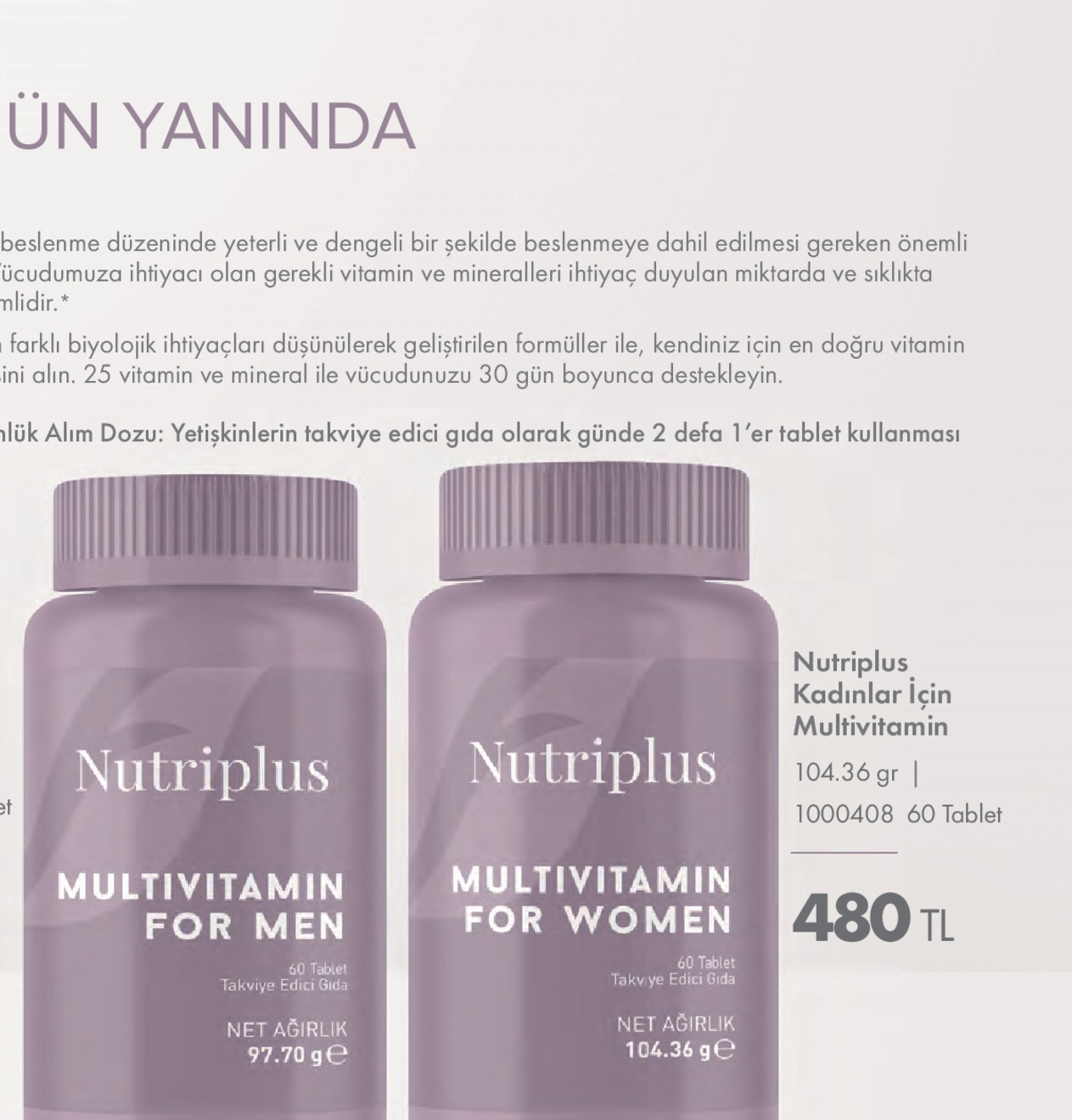 Nutriplus Multivitamin For Men 60 Tablet