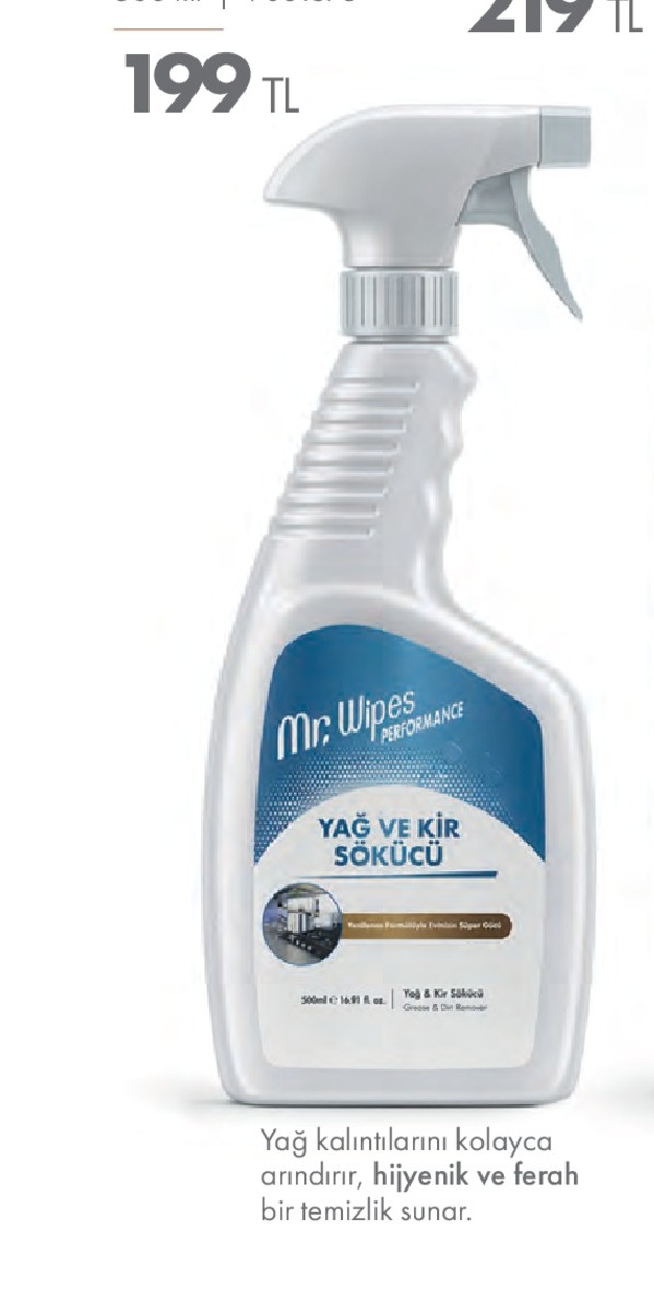 Mr. Wipes Yağ Ve Kir Sökücü 500Ml