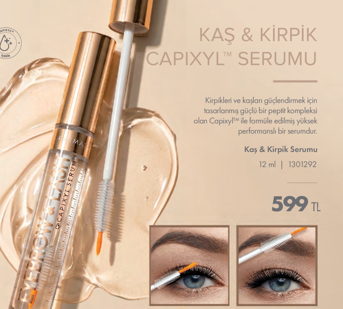 Kaş & Kirpik Capixyl Serum 12 Ml