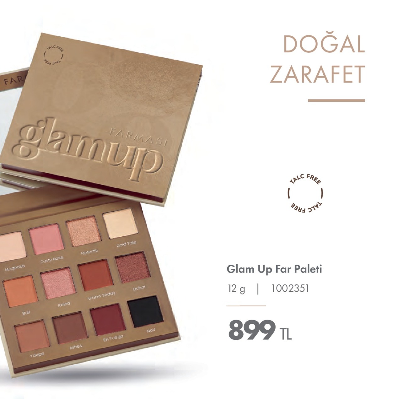 Farmasi Glam Up Far Paleti 12G