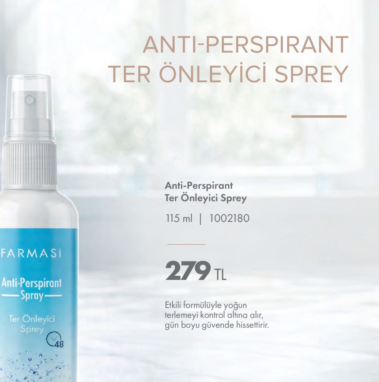Farmasi Anti-Perspirant Ter Önleyici Sprey 115Ml