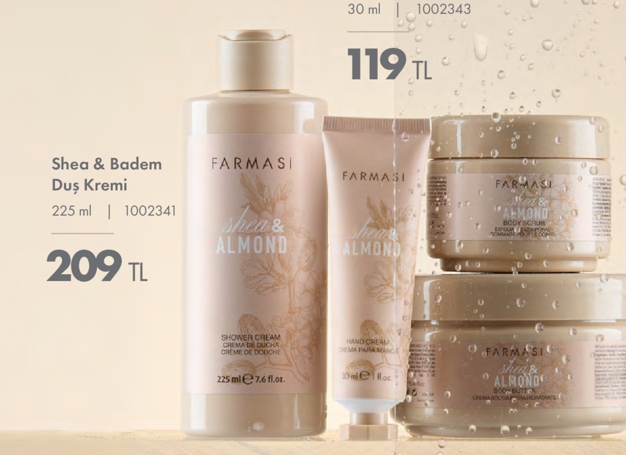 Farmasi Shea & Badem Duş Kremi 225Ml