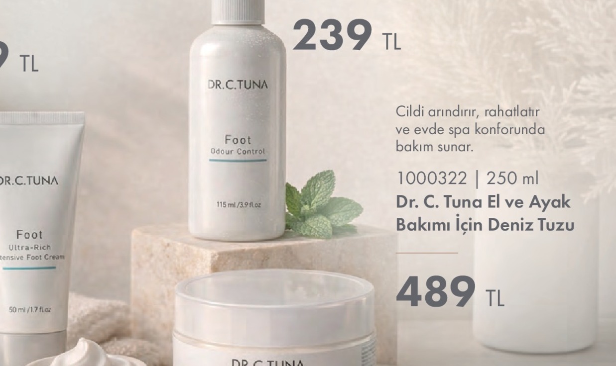 Dr. C. Tuna El Ve Ayak Bakımı Için Deniz Tuzu 250 Ml