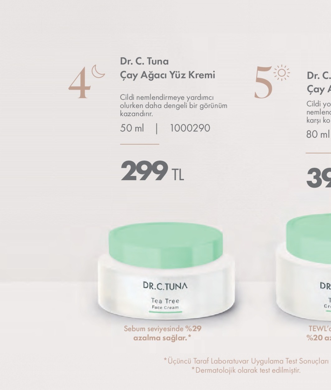 Dr. C. Tuna Çay Ağacı Yüz Kremi 50 Ml