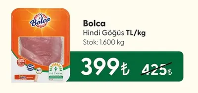 Bolca Hindi Göğüs Tl/Kg