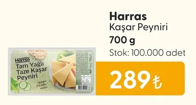 Harras Kaşar Peyniri 700 G