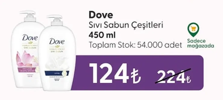 Dove Sıvı Sabun Çeşitleri 450 Ml