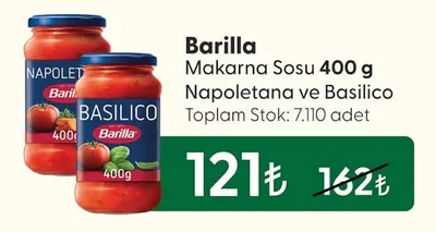 Barilla Makarna Sosu 400 G Napoletana Ve Basilico