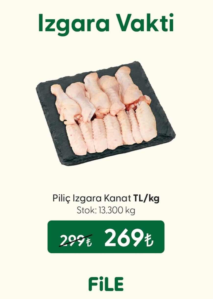 Piliç Izgara Kanat 1Kg