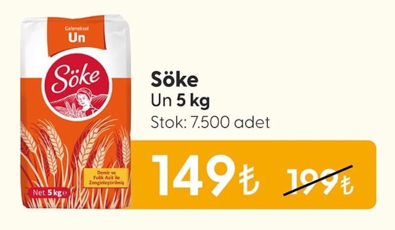 Söke Un 5 Kg